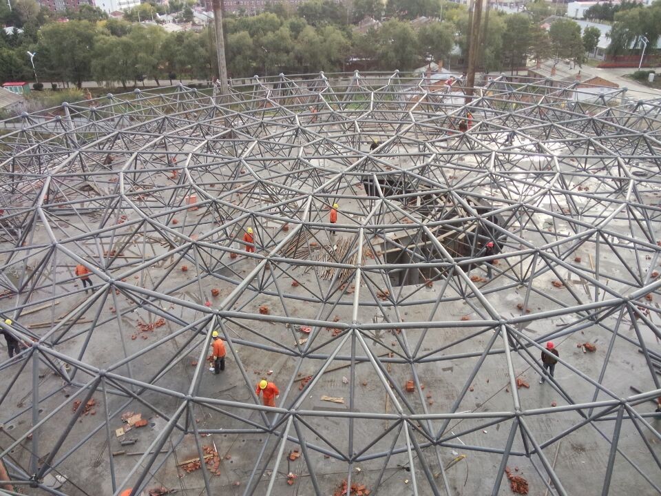 新密全民健身中心网架